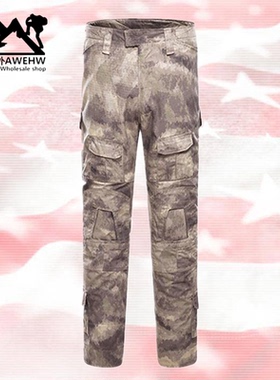 户外特种兵GEN3蛙服单裤AT全地形灰色废墟迷彩工装长裤G2战术裤