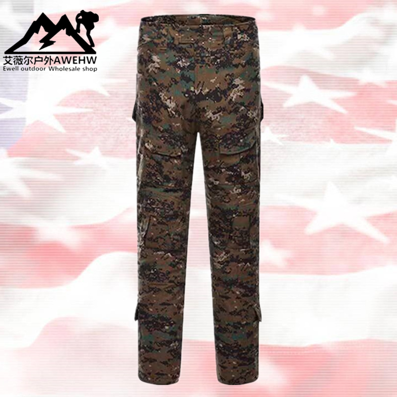户外特种兵GEN3蛙服单裤MC多地形全地形丛数迷彩工装长裤G2战术裤