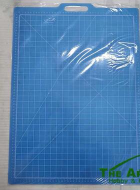 雅趣DIY手工拼布工具 A2蓝色半透明切割垫板/雕刻垫板GM-420PP