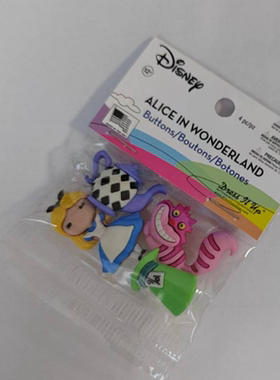 2018新款迪士尼系列 手机壳装饰 衣服纽扣 美国造型扣 11771 8956