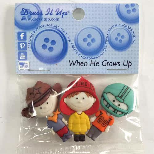美国进口造型扣dressitup