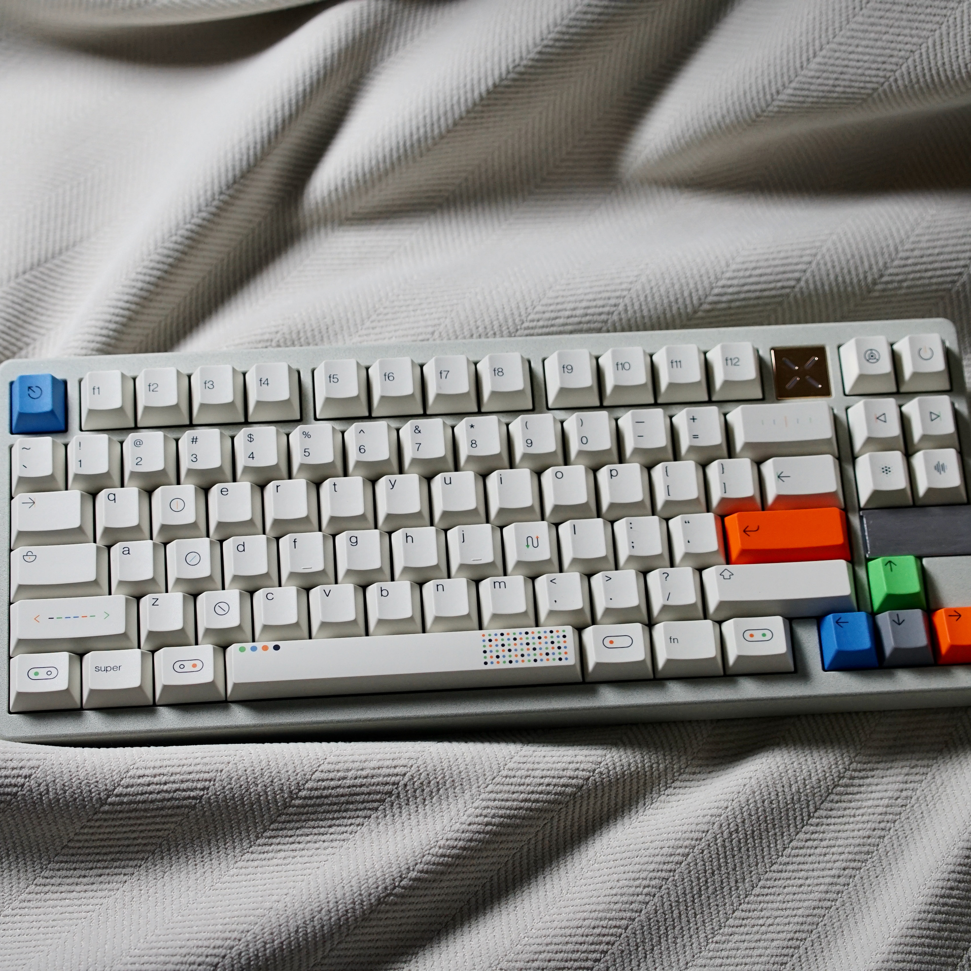 金熙玩家主题原厂高度PBT五面热升华机械键盘键帽客制化大全套