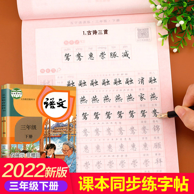 小学生专用钢笔练字帖楷书正楷练字本初学者练字神器每日一练笔画笔顺