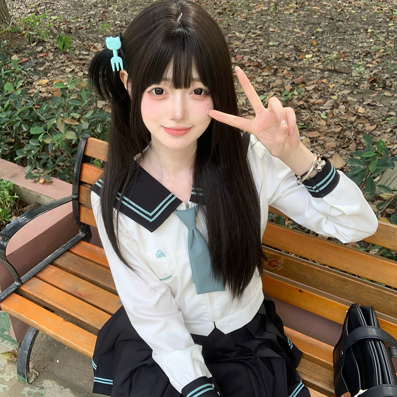 正版jk制服学院风甜美日系水手服