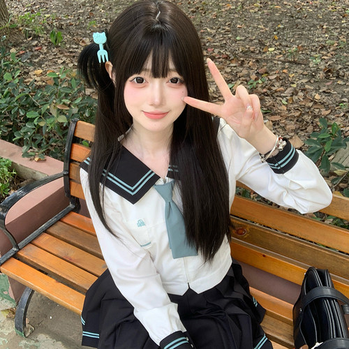 正版jk制服学院风甜美日系水手服