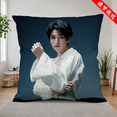 时代少年团严浩翔周边同款抱枕定制靠垫玩偶沙发生日礼物靠枕头