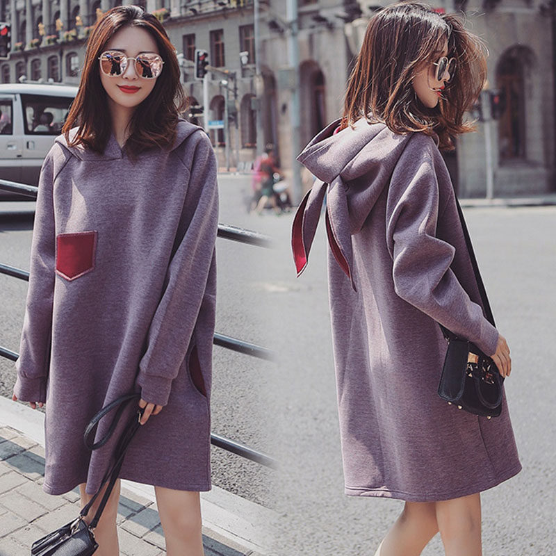 출산 가을 의류 인터넷 연예인 정장 패션 2022 새로운 가을 겨울 탑 중간 길이 벨벳 스웨터 자켓 여성