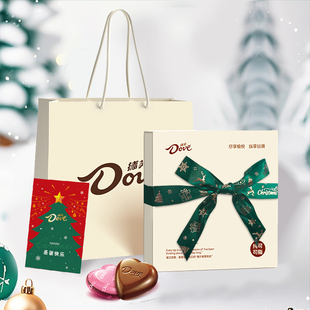 德芙圣诞节巧克力礼盒装 礼物零食心语伴手礼生日儿童送女朋友限定