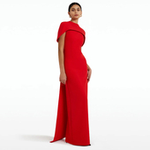 长款 晚礼服2025新款 新娘敬酒服派对妈妈装 优雅宴会主持气质连衣裙