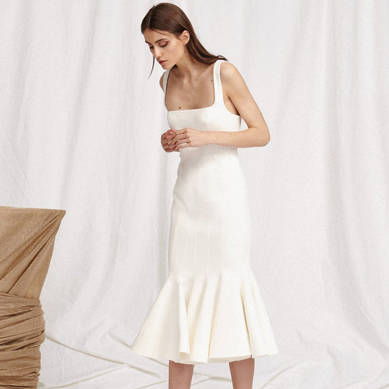 高级质感晚礼服2025新款时尚中长款年会气质生日派对小礼服连衣裙