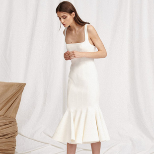 年会气质生日派对小礼服连衣裙 中长款 高级质感晚礼服2025新款 时尚