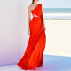 气质晚礼服2025新款 新娘优雅红毯走秀高端大气年会主持连衣裙 长款