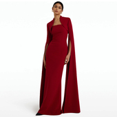 优雅气质晚礼服套装 舞台演出服高端大气长裙 2025新款 主持人妈妈装