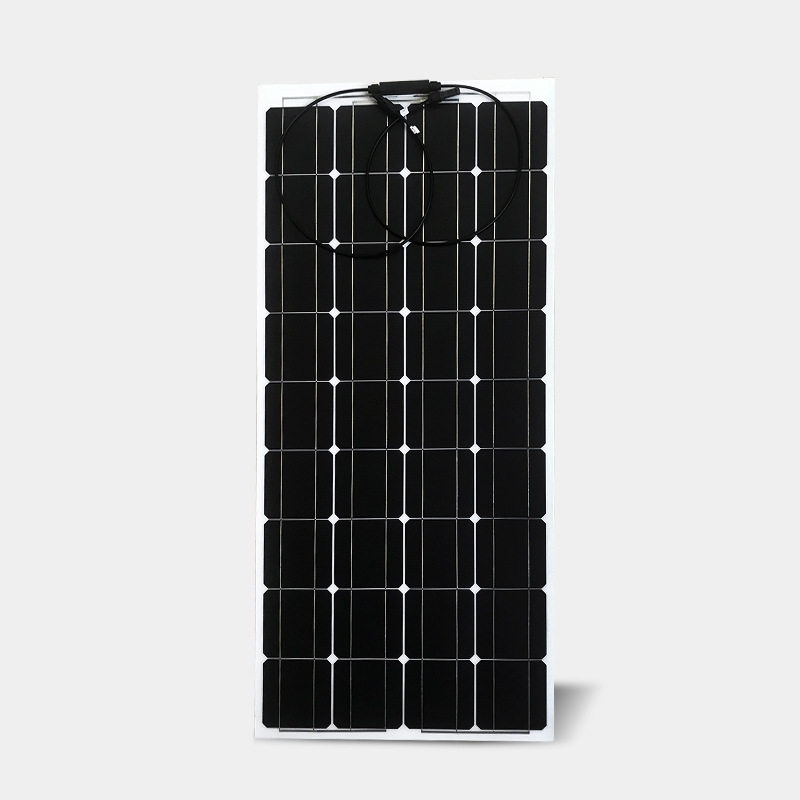 PET 半柔性太阳能板单晶硅光伏组件18V/36充12V/24V发电板
