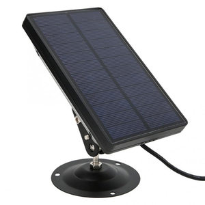 监控太阳能板充电器摄像头内置18650电池太阳能充电板 3米DC接口