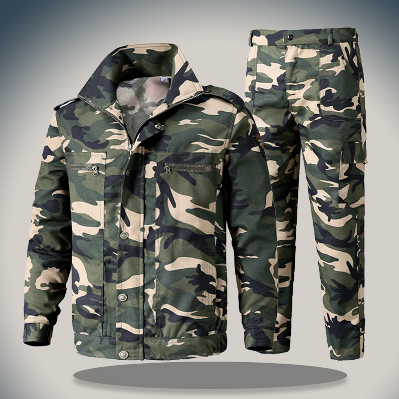 工作服迷彩服耐磨军迷男四季