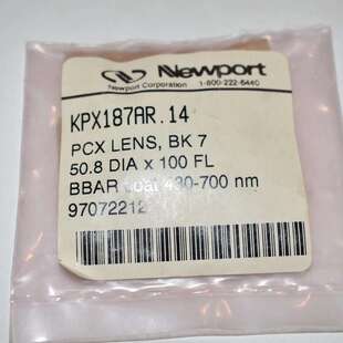 议价Jm NEWPORT KPX187AR.14 Pcx Lenti BK 7 50.8 Diametro X 10
