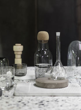 Muuto 丹麦进口CORKY系列带盖玻璃水壶水杯 节日礼物