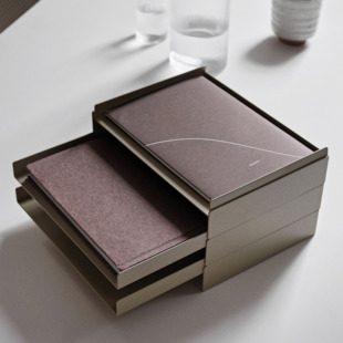 Ferm Living Organiser收纳盒办公室桌面文件置物架多层整理盒