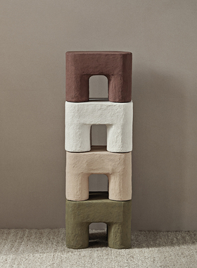 Ferm Living  Podo Stool小凳子矮凳边几坐墩北欧儿童房