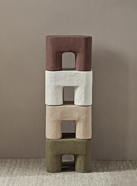 Ferm Living  Podo Stool小凳子矮凳边几坐墩北欧儿童房