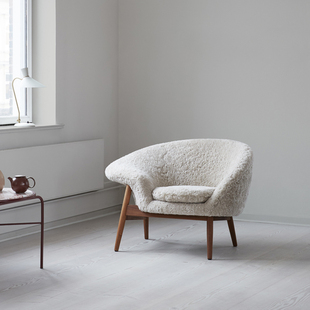 NORDIC Olsen Fried 大师Hans 1956年设计 Egg单人休闲椅 WARM