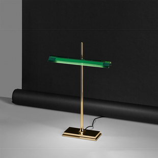 FLOS Goldman经典复古台灯银行家灯氛围感卧室书房客厅书桌