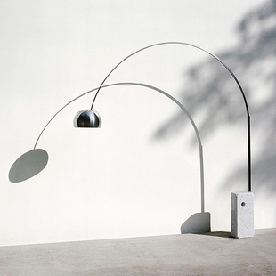 FLOS Arco落地灯钓鱼灯客厅餐厅桌边意大利原装进口