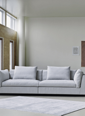 eilersen Float模块化可拆卸面料沙发布艺皮革组合沙发丹麦进口