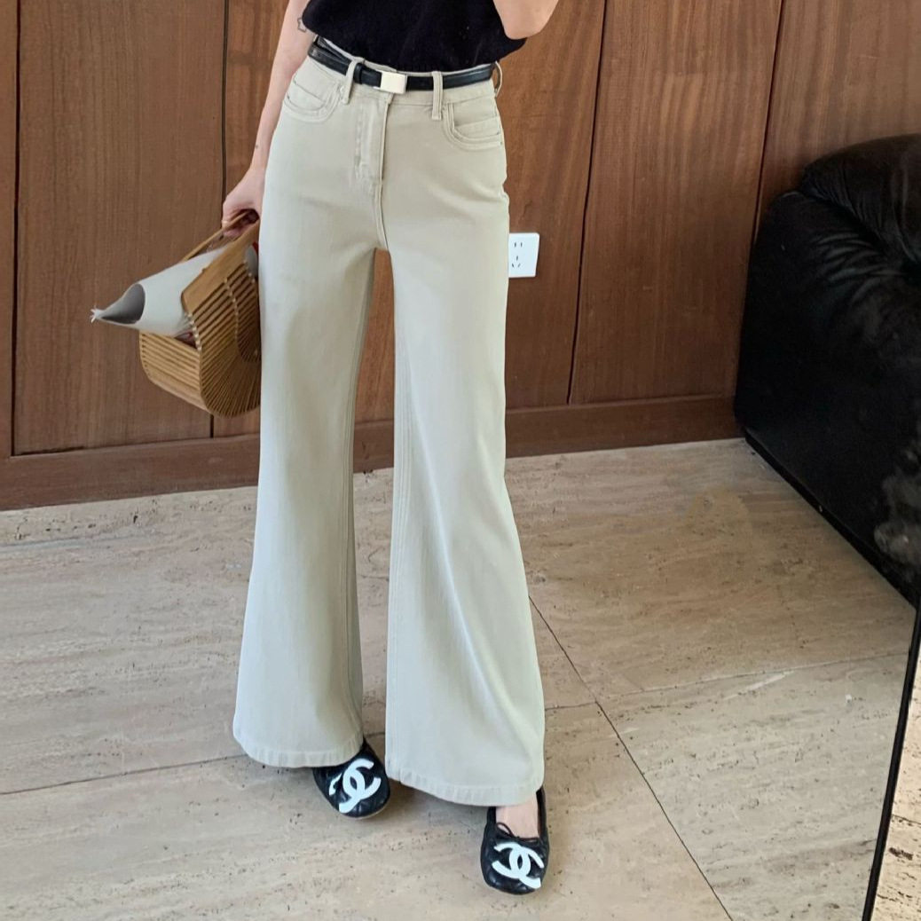 26年春款TOP欧制广州十三行韩版弹力不贴腿筒裤牛仔裤配腰带3101,女装/女士精品,牛仔裤,淘宝优惠券,粉丝福利购,淘宝优惠卷