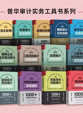 【任选】普华审计工具书 采购+绩效+国有企业经济责任+行政单位+数字化+舞弊+财务审计+风险导向+内部控制+工程项目审计实务指南