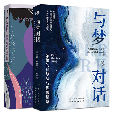 2册 梦的真相：释梦的理论与实践+与梦对话：荣格的释梦法与积极想象 科学释梦书 荣格心理学入门 心理治疗 梦的解析 心理百科书籍