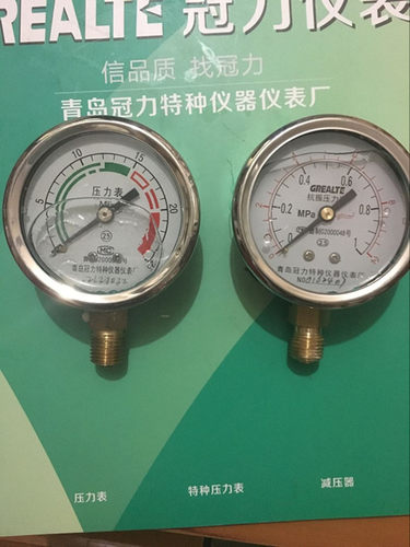 耐震压力表青岛ytn60mpa