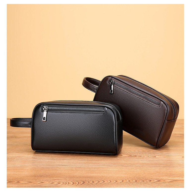 新款男士包手拿包商务休闲手抓包复古潮男手机包大容量手挎包钱包