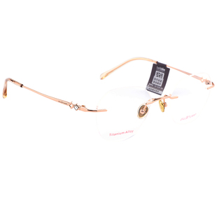 JILLSTUART眼镜JS70106优雅女款 商务镜架无框近视眼镜超轻钛架