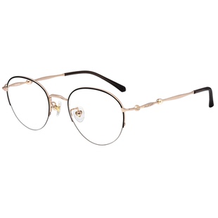 JILL STUART眼镜女半框近视架可配防蓝光超轻文艺镜框JS70137新款