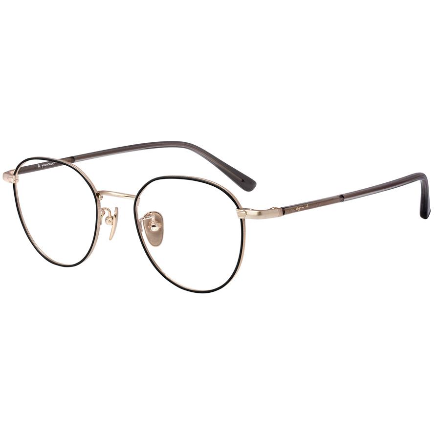 agnes b雅昵斯比眼镜AB70174钛金属全框镜文艺男女近视眼镜24新品