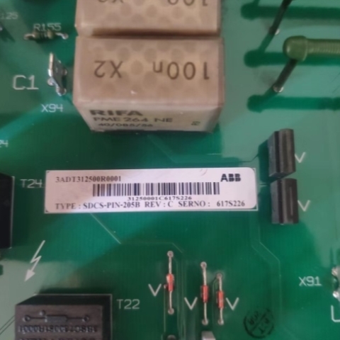 板DCS500-议价拆机PIN调速器触发-SDCS205B3ADT312500R0001原装