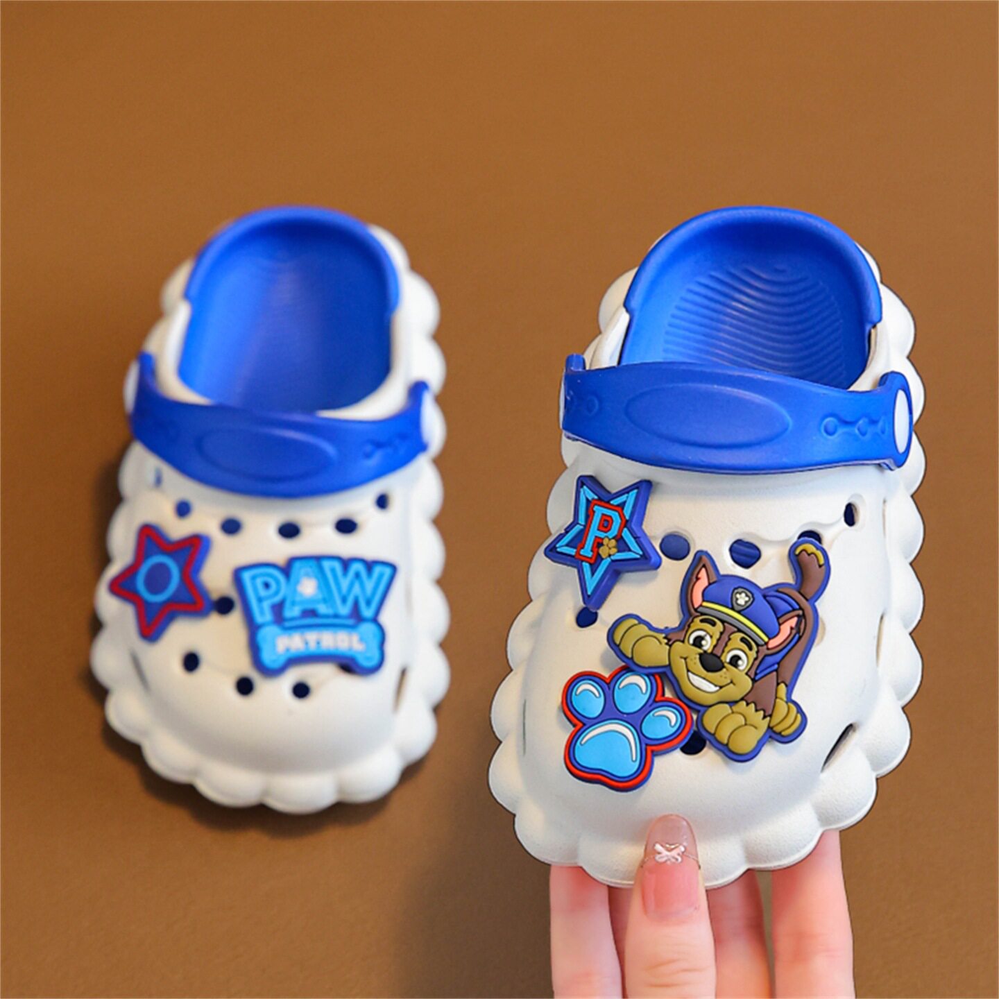 凉拖鞋小童防臭户外汪汪队宝宝沙滩鞋男童新款儿童洞洞鞋舒适百搭
