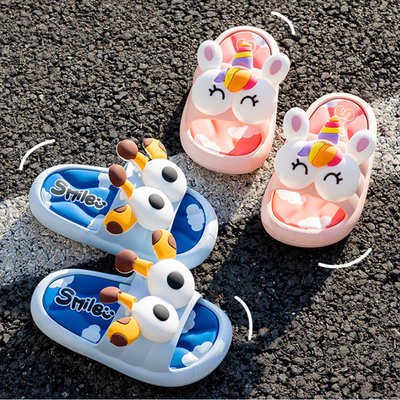 儿童拖鞋女夏小女孩宝宝可爱卡通