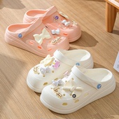 女款 洞洞鞋 厚底eva凉鞋 防滑防臭沙滩孕妇拖鞋 女夏季 外穿2026新款