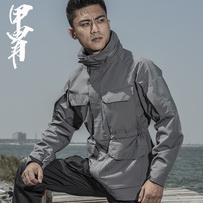 春秋外套男精工版M65战地冲锋衣 军迷勤务修身战术服m65风衣