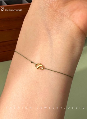 纹身无感叠戴S扣小红绳