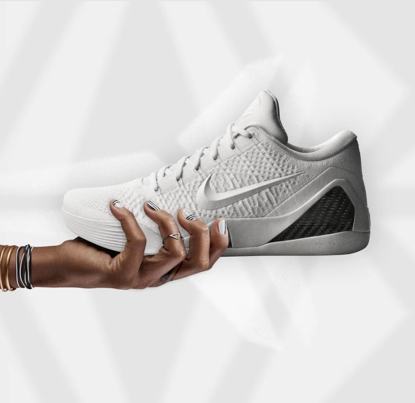 NIKE KOBE IX Elite Low 9 Halo ZK9全白精英科比9低帮FZ7334-100