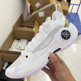 LiNing李宁 韦德之道10 WOW10 冷血 湖人粉白蓝篮球鞋 ABAS083-11