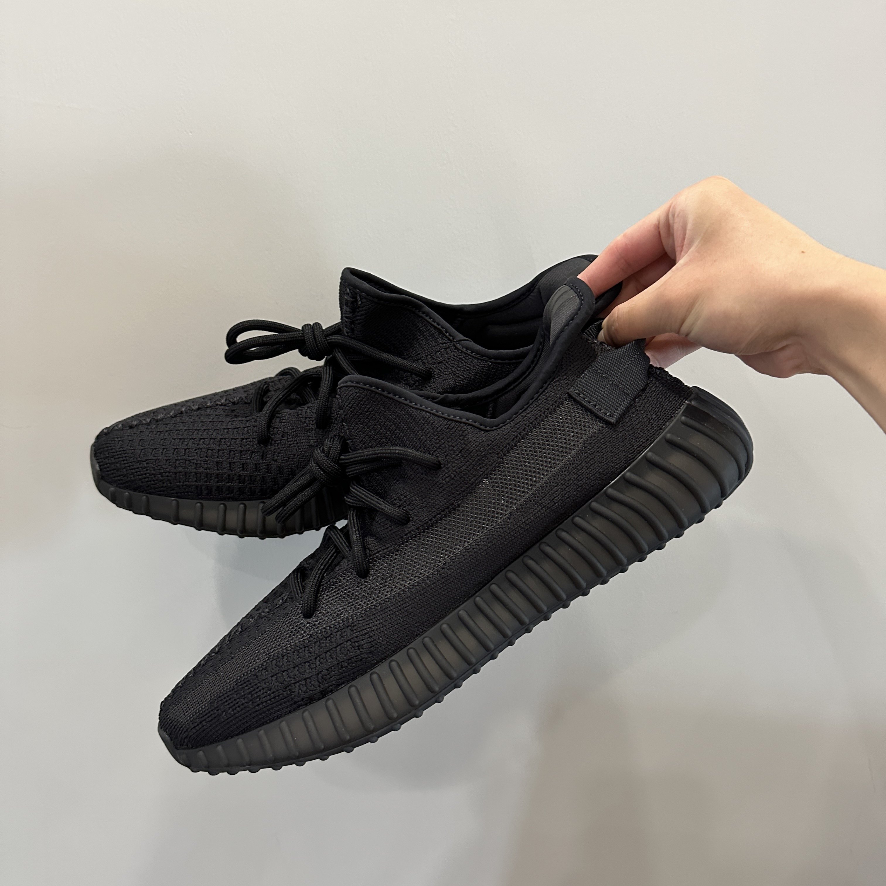 Adidas Yeezy Boost 350 V2 椰子350 黑色 玛瑙 休闲跑步鞋HQ4540