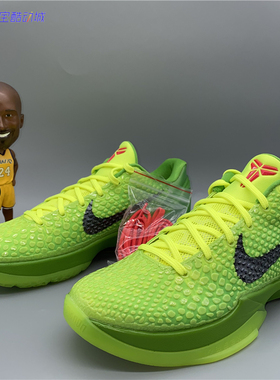 Nike Zoom Kobe6 Protro 科比zk6青蜂侠圣诞男子篮球鞋CW2190-300
