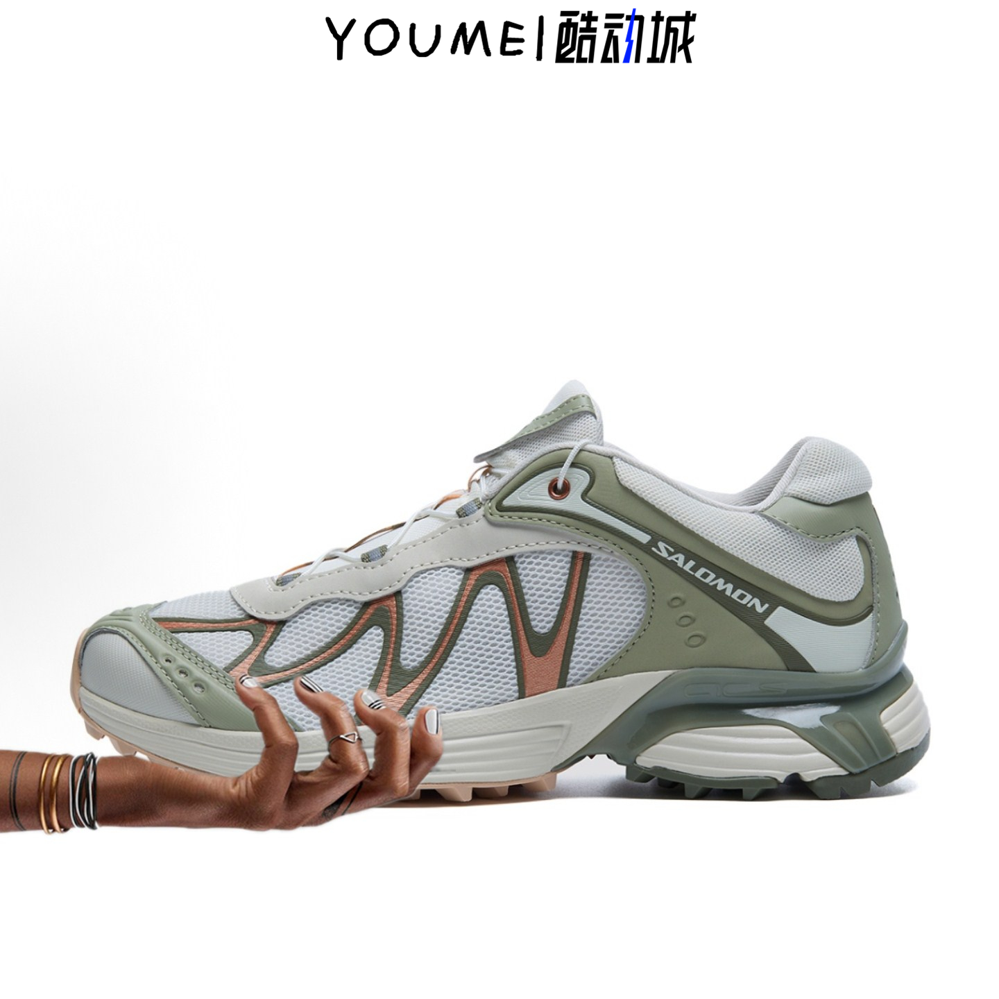 SALOMON萨洛蒙 XT-WHISPER Xsneaker 联名户外休闲低帮运动跑步鞋