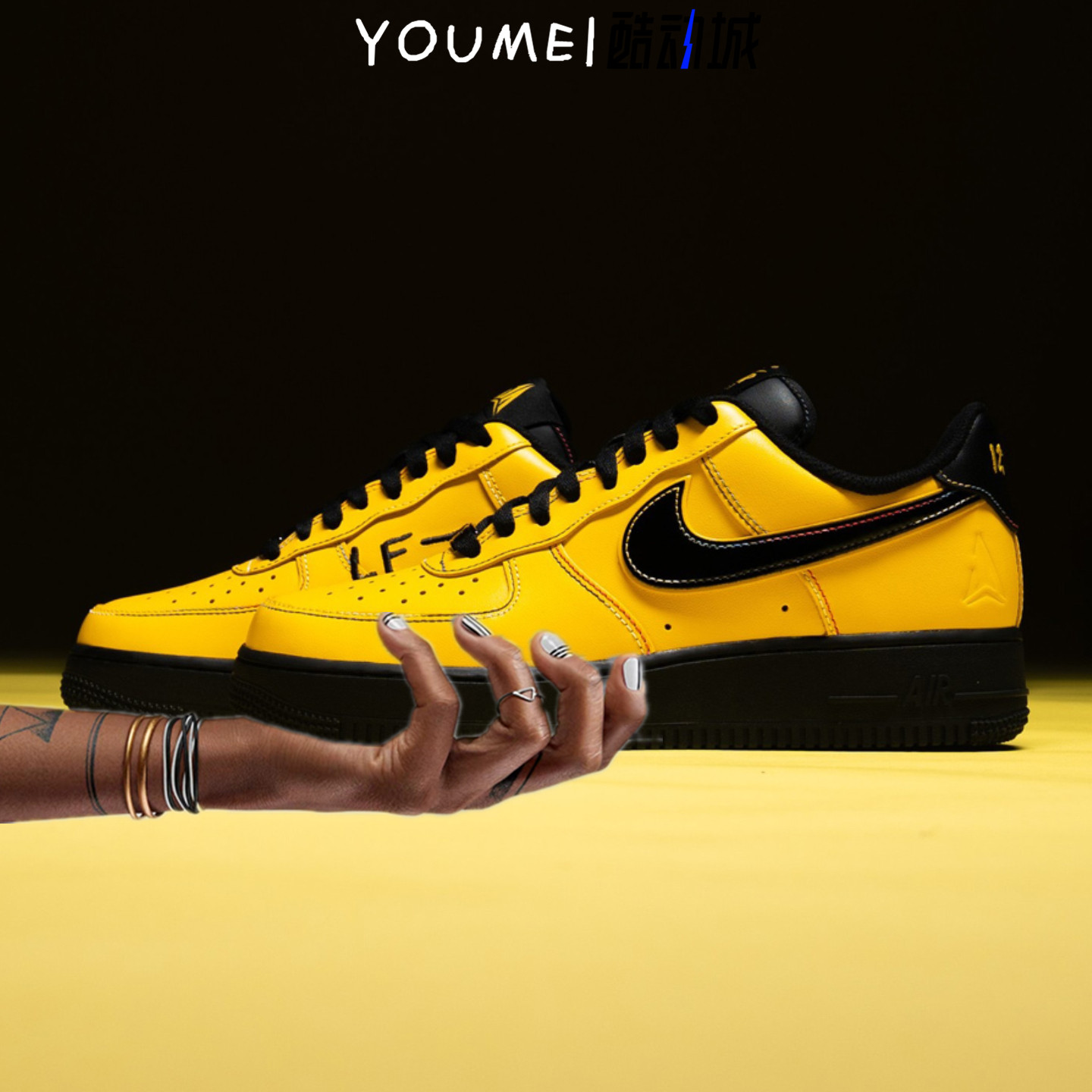 Nike Air Force 1 Low '07“Sundial”莫兰特联名空军1号低帮板鞋