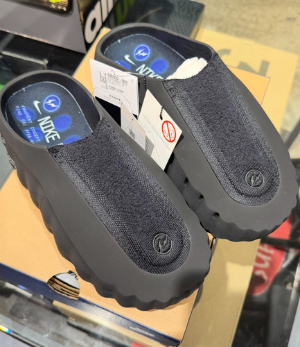 Nike Mind 001 Recovery Slide 红黑银色 男子包头拖鞋HQ4307-600